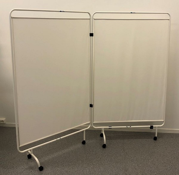 Skjermbrett 1-delt m/trekk 70cm