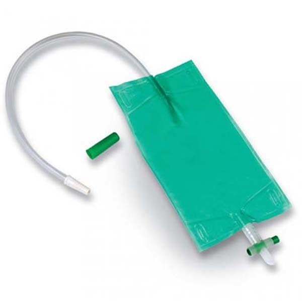 Urinpose Curibag m/avtapping grønn 0,5l sl 10cm