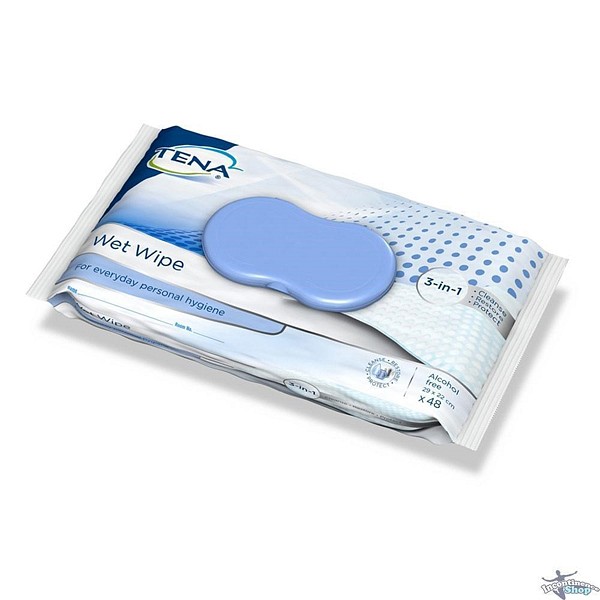 Våtklut Tena Wet Wipe m/parfyme