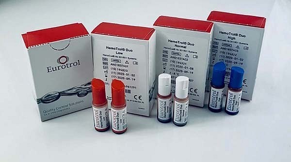 Hemocue Hb 801 Hemotrol duo level 3 høy 2x1ml