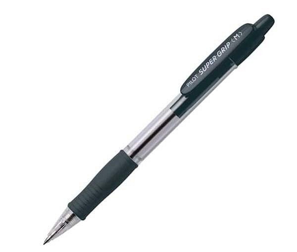 Kulepenn PILOT Supergrip M sort