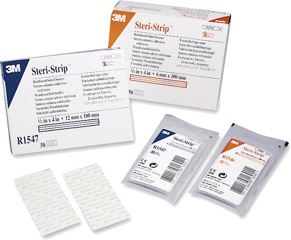Suturtape Steri-Strip 1548R 25x125mm 4 strips/ark