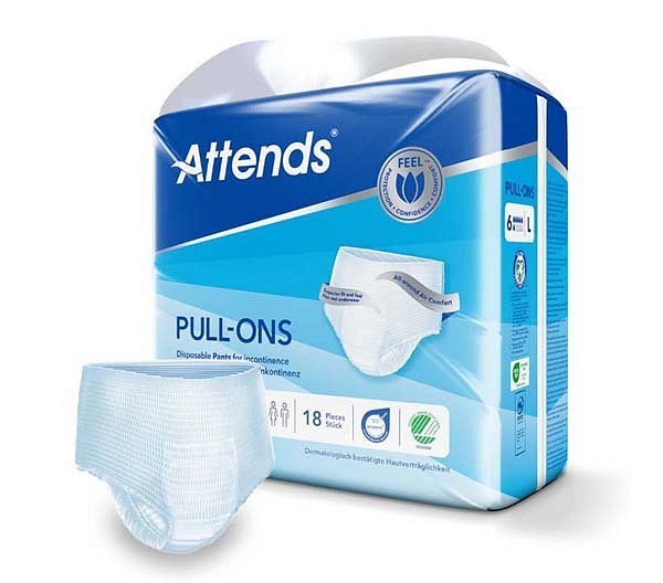 Bleie Attends Pull-Ons 6 L 100-140cm 18pk
