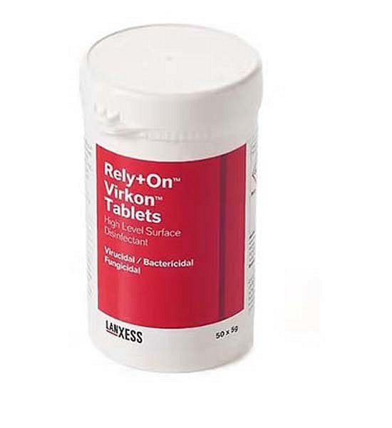 Virkon Tablets 50x5gm