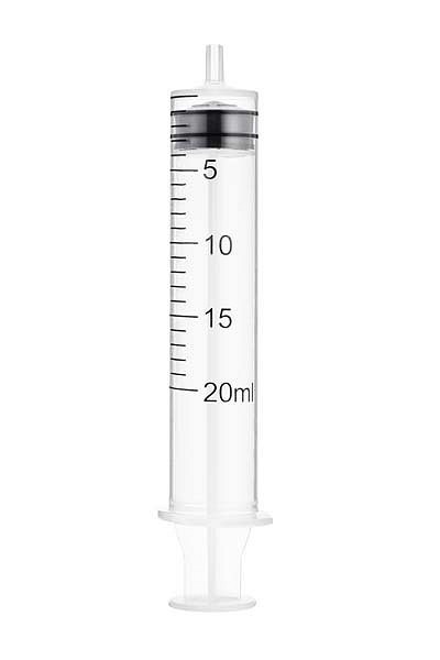 SOL-M 20ml Slip Tip Syringe w/o Needle
