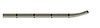 Uretärkateter Rüsch ch05 70cm Tiemann, centralhål, PVC