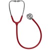 Stetoskop littmann classic 3 vinröd