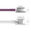 Stetoskop littmann classic 3 plommonfärgad
