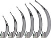 Polaris Laryngoskopsblad Engångs I Metall Mac 1