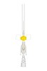 PVK Neo Delta Safe 1,0x32mm rosa. Steril, portad m vingar stickskyddad