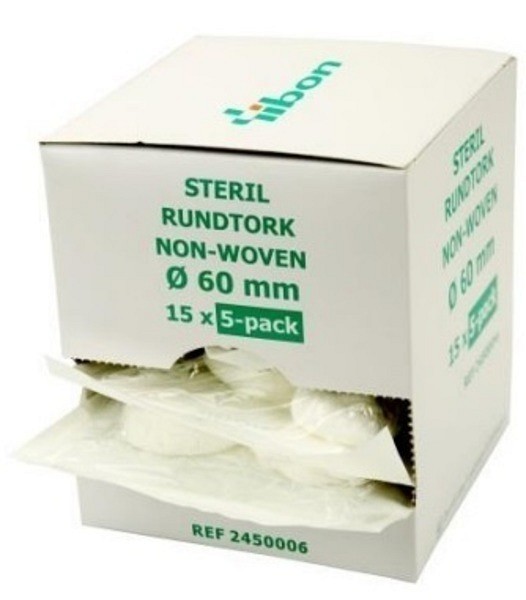 Rundtork nonw ø40mm steril 5-pack