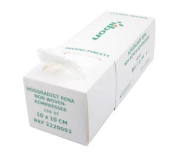 Kompress nonw 4L Yibon 5x5cm höggradigt ren dispenserbox