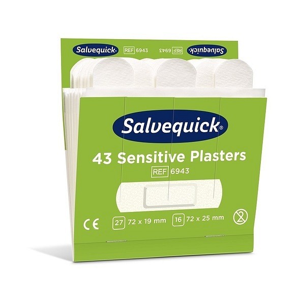 Refill plåster Salvequick non-woven