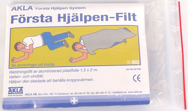 Första-hjälpenfilt 1,5x2m