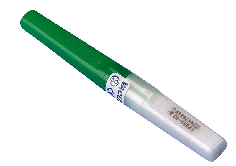 Kanyl precision glide 0,8x38mm grön ster 21g backventil
