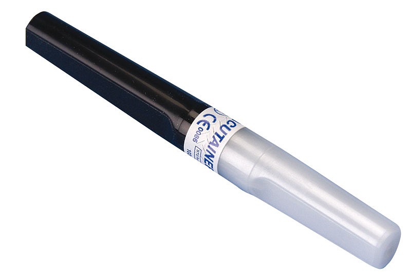 Kanyl precision glide 0,7x25mm svart ster 22g backventil