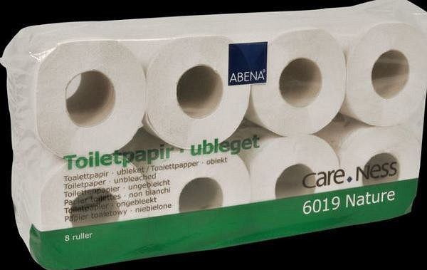 Toalettpapper Careness 31m 2-lag natur EU-Ecolabel