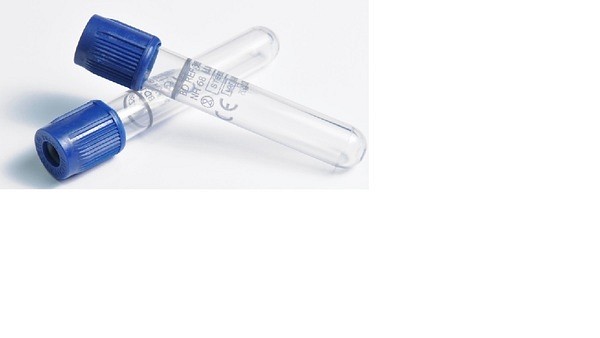 Vakuumrör BD Vacutainer Na-Heparin, 5/4 ml, mörkblå, transparent etikett