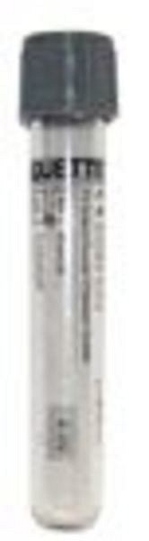 Vakuumrör Vacuette, Na-Fl Oxalat, 5/2ml, grå, transparent etikett