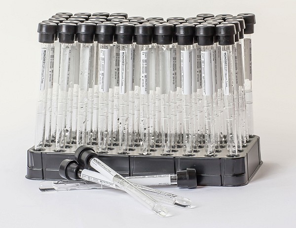 Vakuumrör monosed sr na-cit 3,2% 3/1,2ml svart glas papper