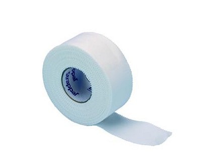 Sporttejp Strappal 4cmx10m oelastisk rivbar lanolin
