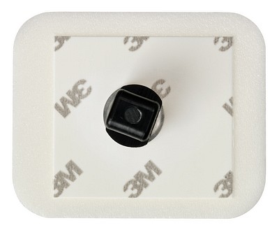 Ekg elektrod red dot 40x32mm m vridbar banankontakt