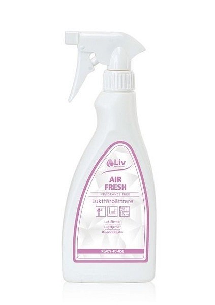 Luktförbättrare LIV Airfresh 500ml oparfymerad