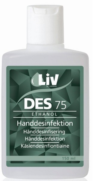 Handdesinfektion LIV 75 150ml flaska