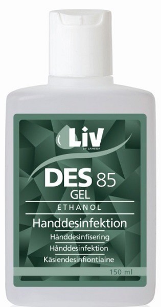 Handdesinfektion LIV Gel 85 150ml flaska