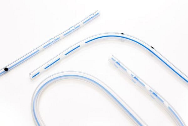 Thorax dränage REDAX Silikon CH 28 Steril rak längd 50cm