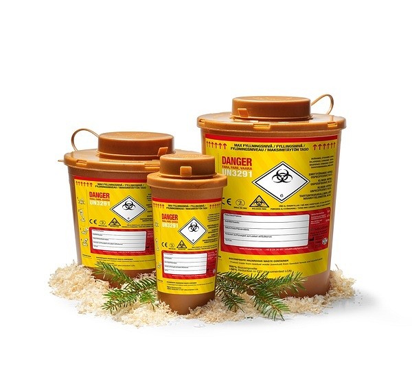 Kanylburk Woodsafe 2L med UN-etikett Biokomposit 100%