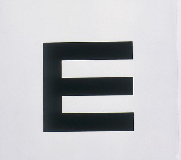 Synskärpetavla snellens e symbol
