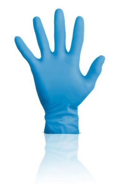 Handske undersök Klinion Ultra Comfort XL nitril ftalatfri blå