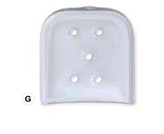 Instrumentskydd för Osteotome 3,0x25x25mm genomskinlig engångsprodukt 100-pack
