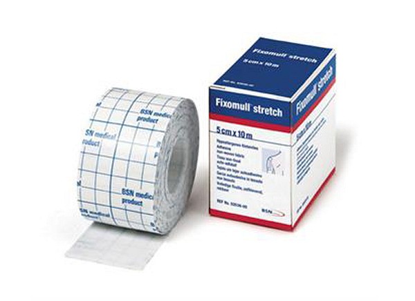 Fixeringshäfta Nonwoven Fixomull Stretch 5cmx10m