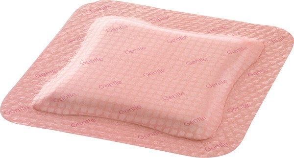 Skumförband silikon Allevyn Gentle Border 10x10cm vidhäftande steril