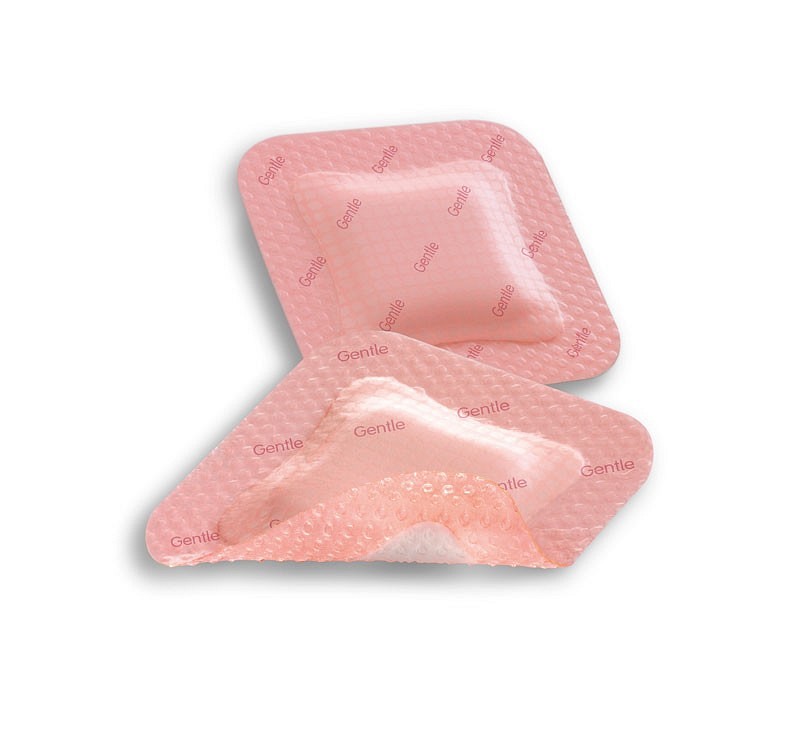 Skumförband silikon Allevyn Gentle Border 15x15cm vidhäftande steril