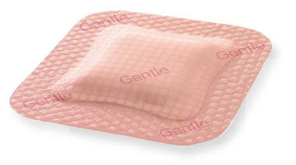 Skumförband silikon Allevyn Gentle Border 10x20cm vidhäftande steril