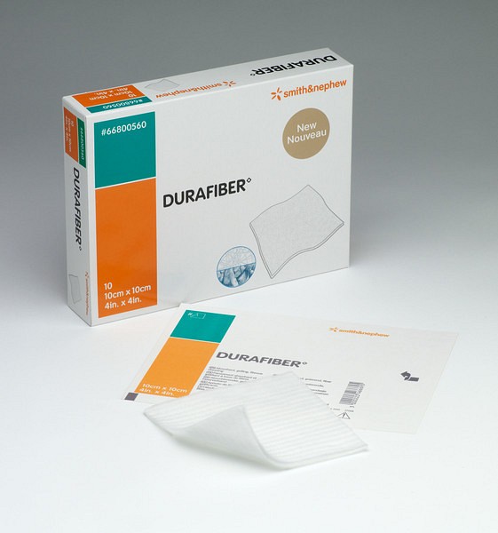 Gelbildande förband Durafiber 4x20cm steril