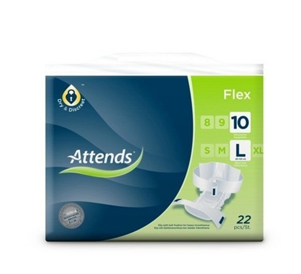 Inko skydd Attends Flex 10L. Höft 85-125cm, ABS ISO 3185ml