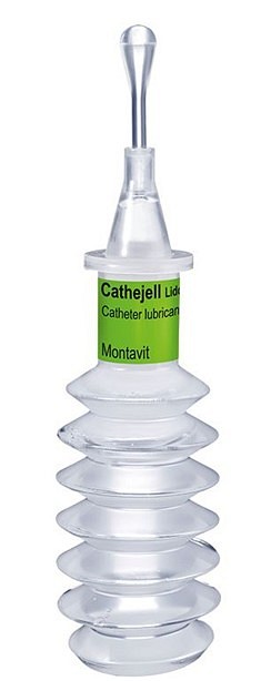 Katetergel Cathejell lidokain utan klorhexidin. Steril