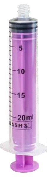 Flocare spruta ENFit 20ml steril flergångs Vnr 900481 30 stycken