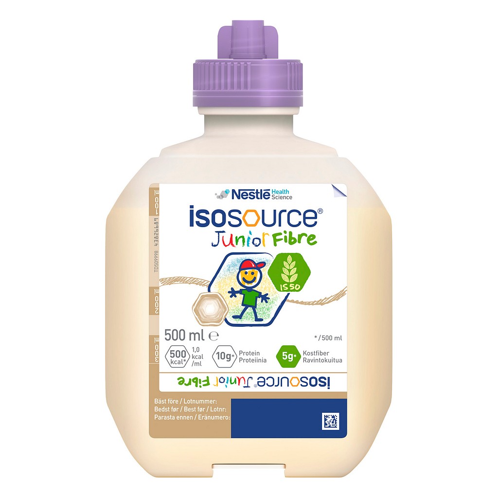 Isosource Junior 1.0 Fibre 12x500ml Vnr 900311