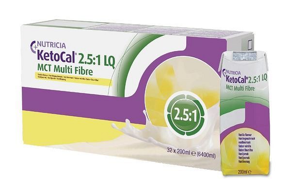 Ketocal 2,5:1 Lq MCT MF 32x200ml Vanilj Vnr 900472