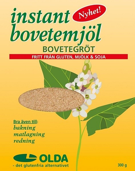 Oldana bovetegröt instant 200gram Vnr 123826
