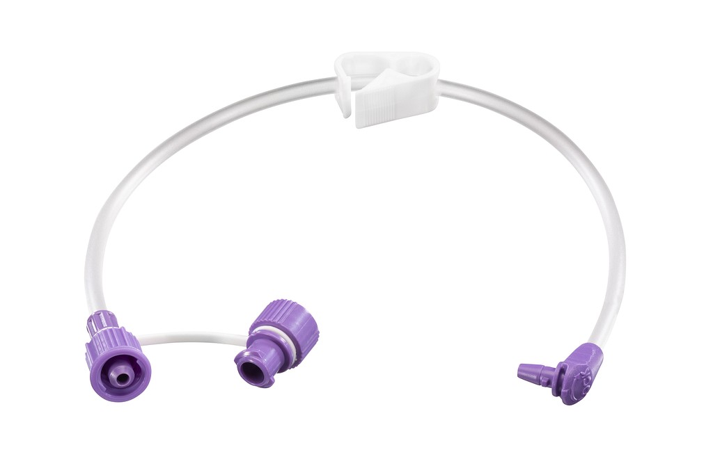 Tummy Button matslang vinklad 60cm ENFit utan medicinport 10 stycken