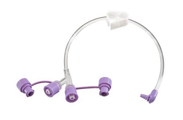 Tummy Button matslang vinklad 60cm ENFit med medicinport 10 stycken