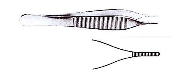 Pincett Adson rak 12cm op-kval
