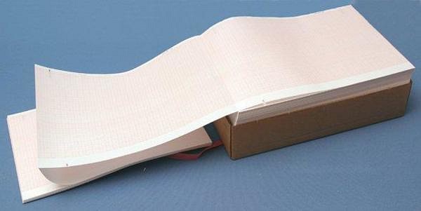 Ekg-papper sicard 740 210x300mm 500ark/bunt