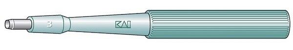 Hudstans Kai 3mm steril engångs